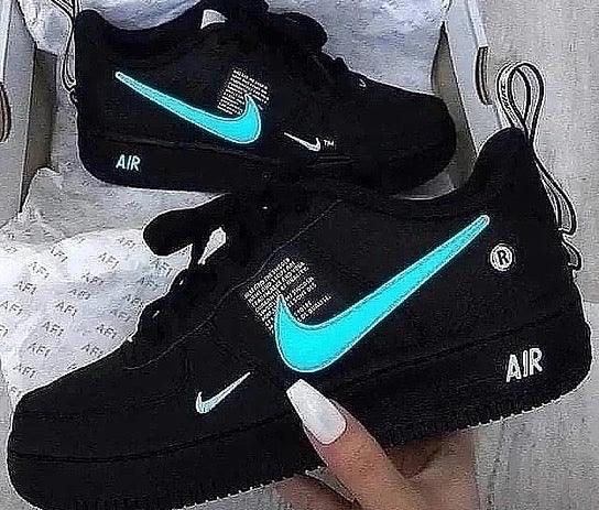 Air force Tm negro y azul