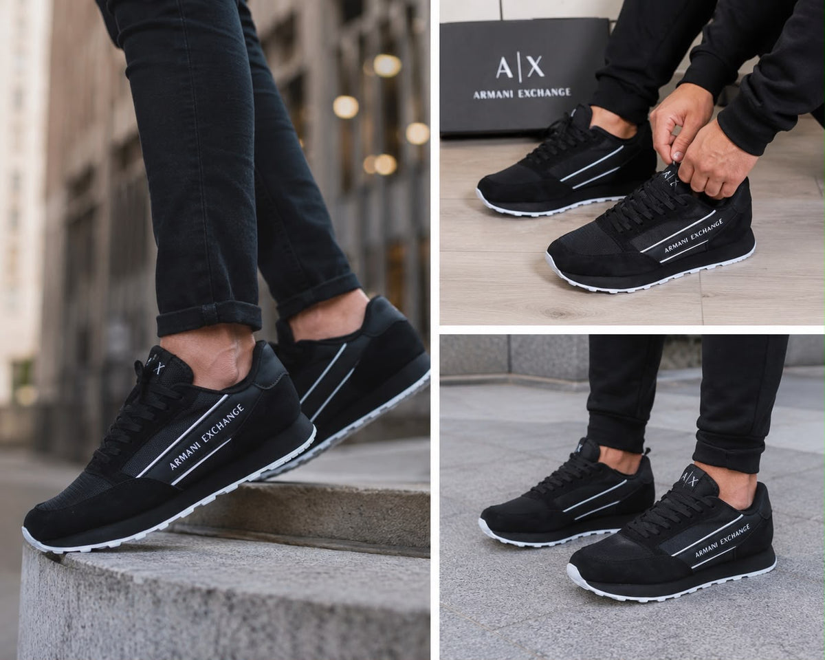 Armani Exchange Runner Negro
