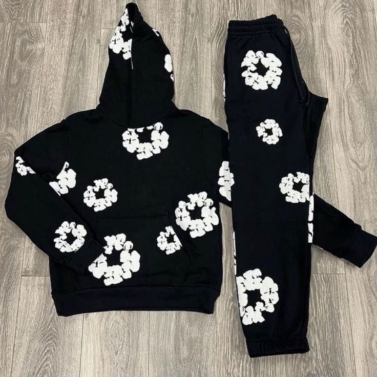 Conjunto Denim Tears Negro