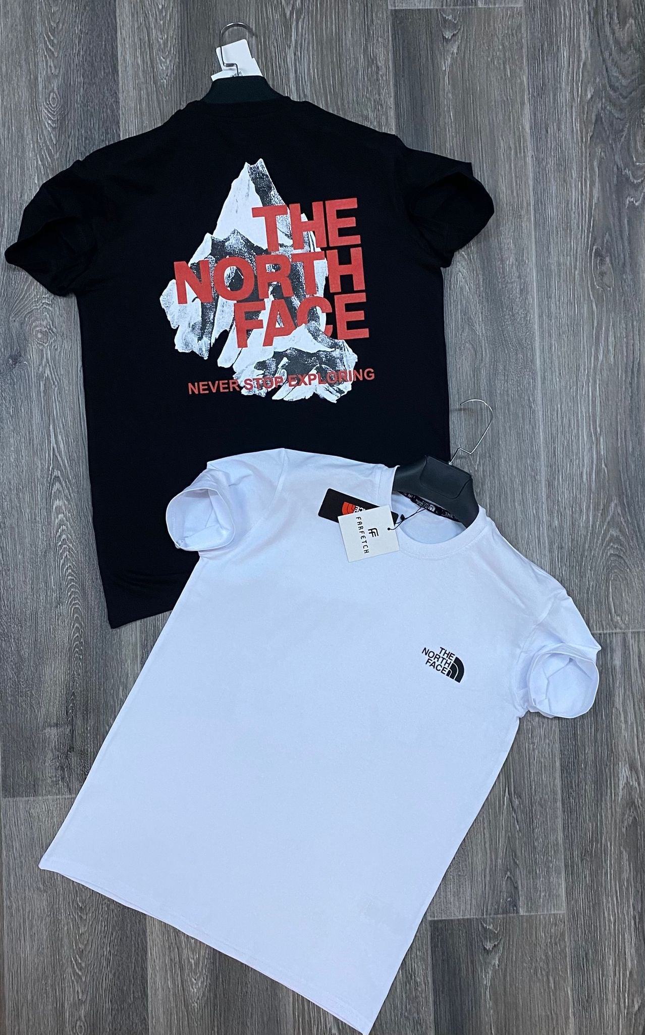 Tshirts North Face Negro