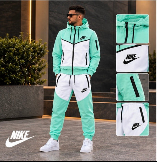 Nike Tech Verde Y Blanco