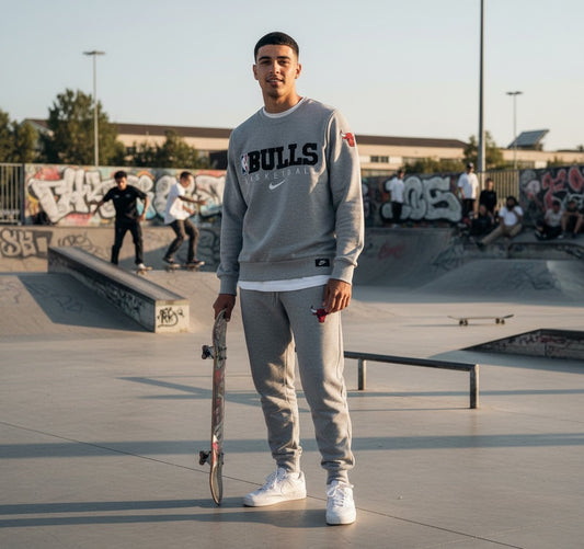 Chandal Bulls gris