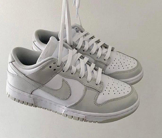 Dunk blanco y cinza