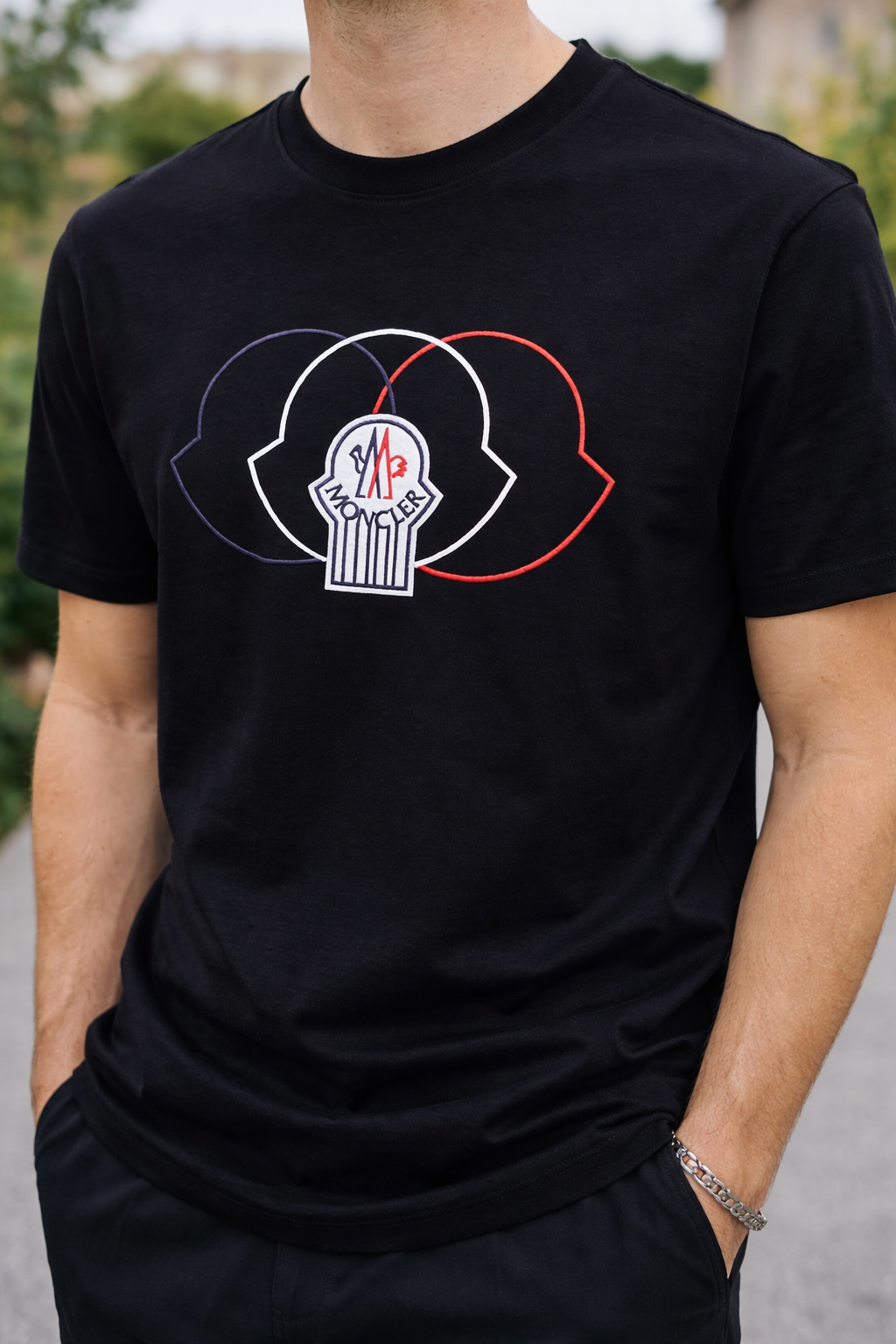 Tshirts Moncler Negro