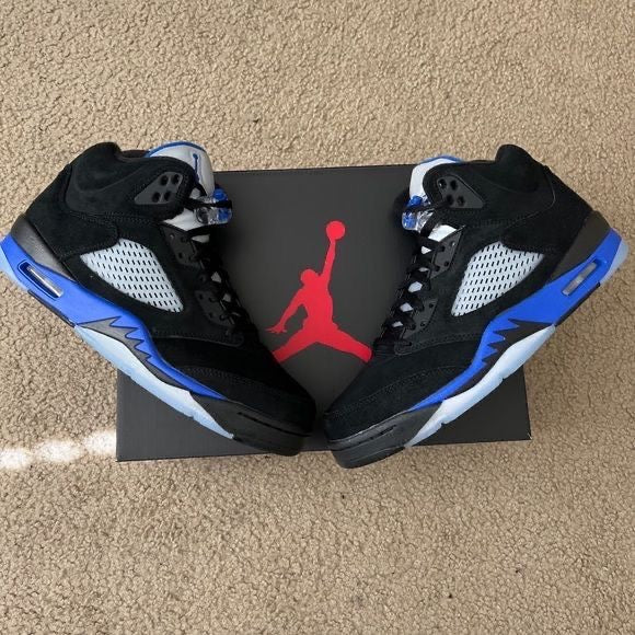 Jordan retro 5 racing blue