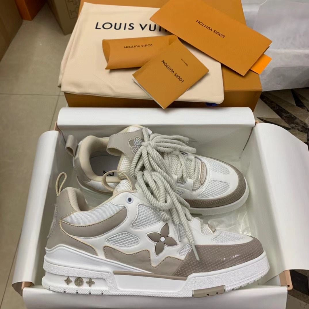 Louis Vuitton Skate Blanco y Bege