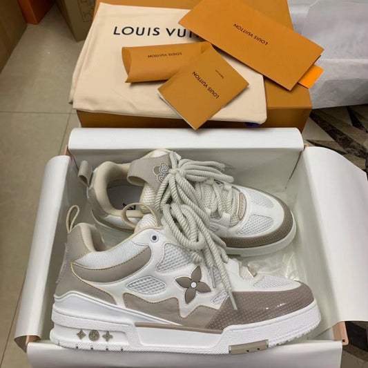 Louis Vuitton Skate Blanco y Bege