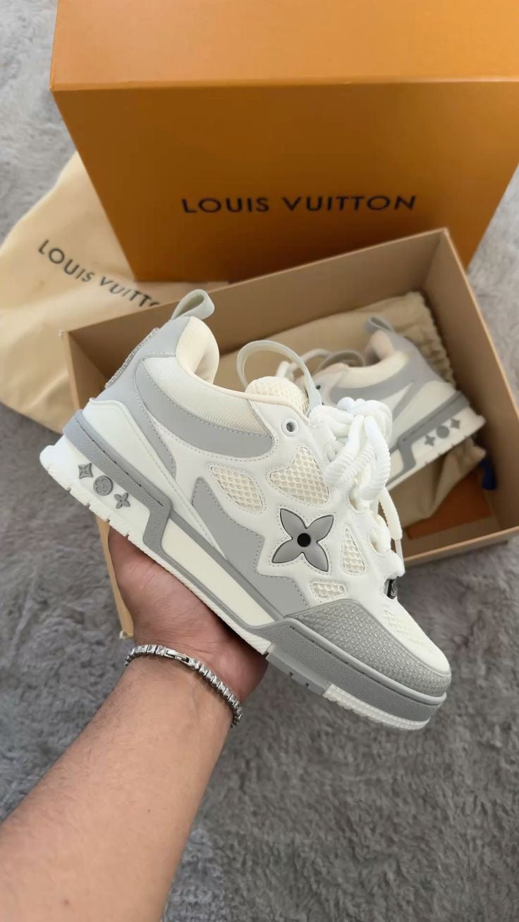 Louis Vuitton Skate Blanco y Gris