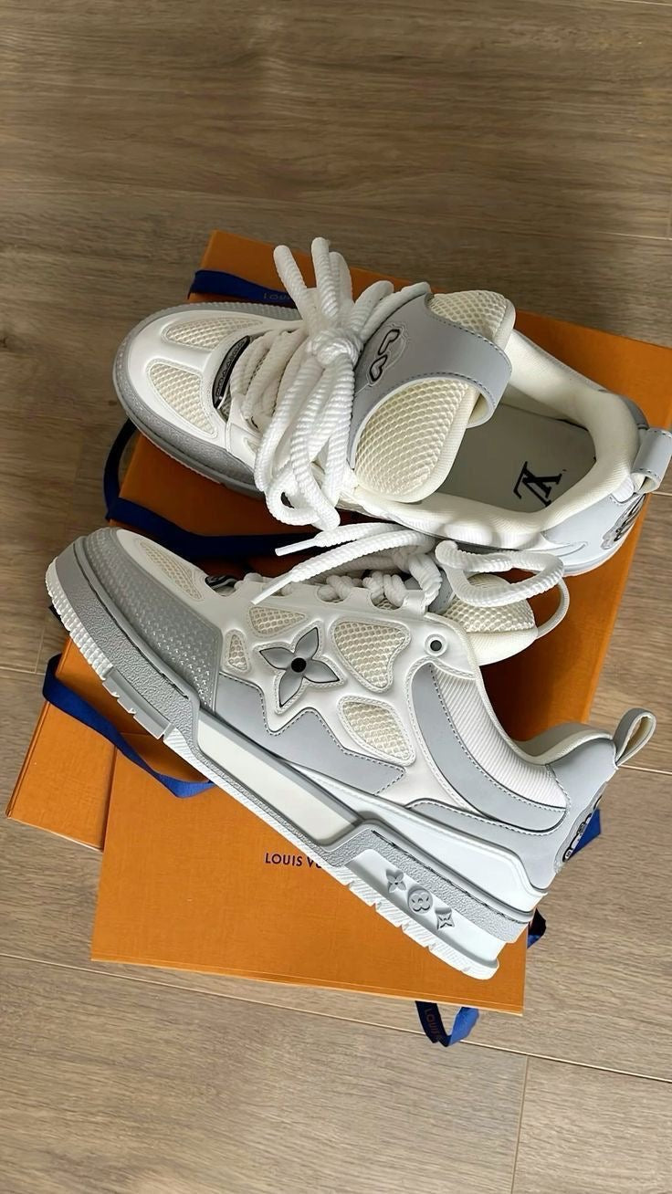 Louis Vuitton Skate Blanco y Gris